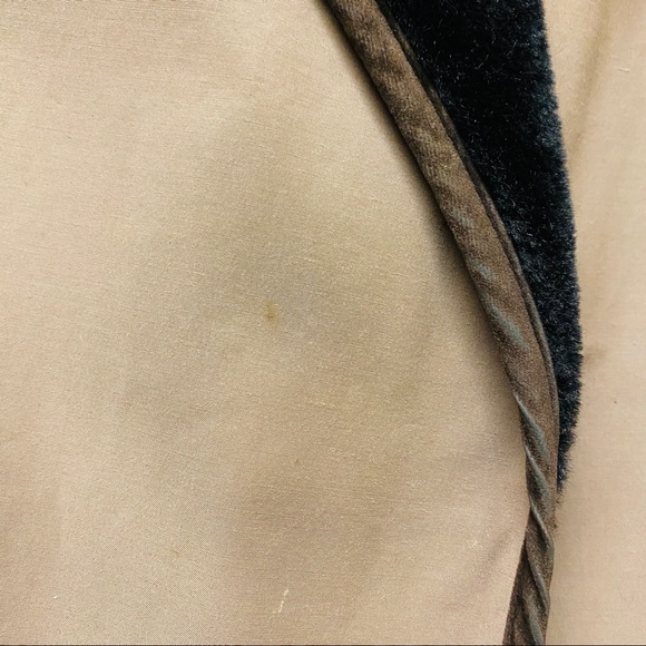 London Fog Fur Lined Collar Long Coat Jacket - Picture 6 of 12